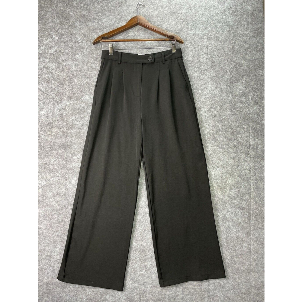Princess Polly Black Wide-Leg Pants